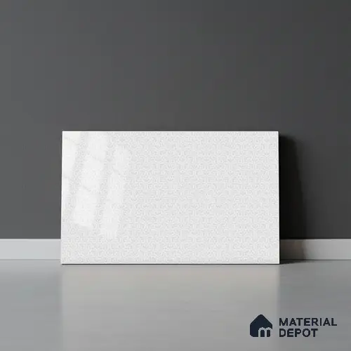 TL 01766 C KT 2 Cutlery White 18 x 12 inch Glossy Finish Ceramic Wall Tile - 7 mm