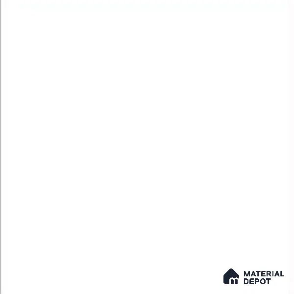 Plain Tile TL 05217 B Zellige Frosty White 1 ft x 1 ft Vitrified Matte Finish - 9 mm | Suitable for Kitchen, Bathroom, Balcony Floor & Wall (Sample)