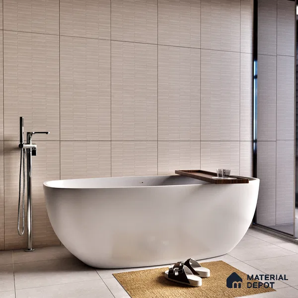 Punch Wall Tile TL 06203 B Proactylix Alpine Decor 4 ft x 2 ft Vitrified Matte Finish - 9 mm (Random Design 4) | Suitable for Living Room, Bedroom, Bathroom & Kitchen
