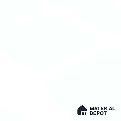Plain Wall & Floor Tile TL 05349 B Neutra Base White 2 ft x 2 ft Vitrified Matte Finish - 9 mm | Suitable for Kitchen, Bathroom & Balcony Walls (Sample)