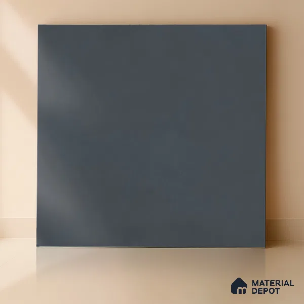 Plain Wall & Floor Tile TL 05350 C Neutra Cloud Grey 2 ft x 2 ft Vitrified Carving Matte Finish - 9 mm | Suitable for Bedroom, Balcony, Foyer, Dining (Sample)
