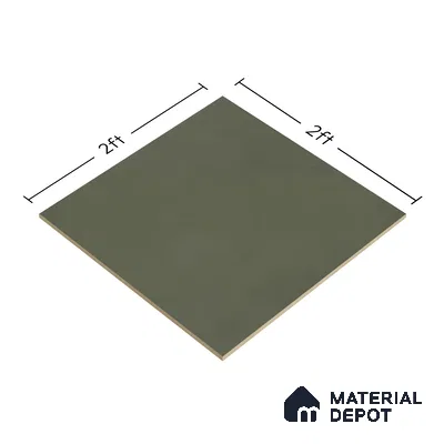 Plain Wall & Floor Tile TL 05350 E Neutra Cloud Bush 2 ft x 2 ft Vitrified Carving Matte Finish - 9 mm | Suitable for Bedroom, Balcony, Foyer, Dining