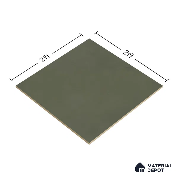 Plain Wall & Floor Tile TL 05350 E Neutra Cloud Bush 2 ft x 2 ft Vitrified Carving Matte Finish - 9 mm | Suitable for Bedroom, Balcony, Foyer, Dining