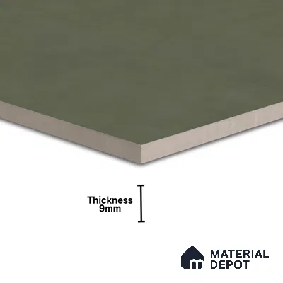 Plain Wall & Floor Tile TL 05350 E Neutra Cloud Bush 2 ft x 2 ft Vitrified Carving Matte Finish - 9 mm | Suitable for Bedroom, Balcony, Foyer, Dining