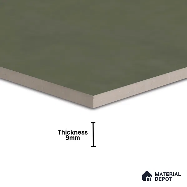 Plain Wall & Floor Tile TL 05350 E Neutra Cloud Bush 2 ft x 2 ft Vitrified Carving Matte Finish - 9 mm | Suitable for Bedroom, Balcony, Foyer, Dining