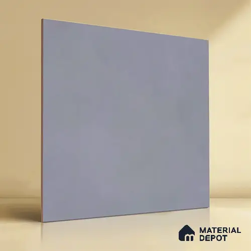 Plain Wall & Floor Tile TL 05350 F Neutra Cloud Gris 2 ft x 2 ft Vitrified Carving Matte Finish - 9 mm | Suitable for Bedroom, Balcony, Foyer, Dining