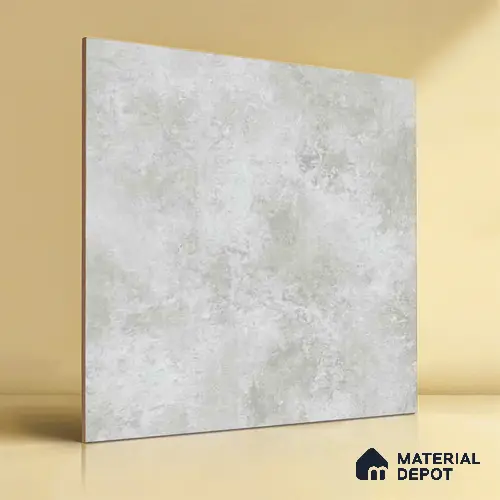Cement Wall & Floor Tile TL 05351 B Neutra Impex Satvario 2 ft x 2 ft Vitrified Plain Matte Finish - 9 mm | Suitable for Bedroom, Balcony, Foyer, Dining