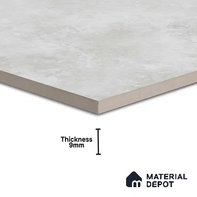 Rustic Wall & Floor Tile TL 05351 B Neutra Impex Satvario 2 ft x 2 ft Vitrified Plain Matte Finish - 9 mm | Suitable for Bedroom, Balcony, Foyer, Dining (Sample)