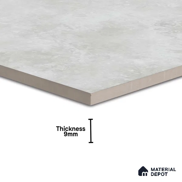 Rustic Wall & Floor Tile TL 05351 B Neutra Impex Satvario 2 ft x 2 ft Vitrified Plain Matte Finish - 9 mm | Suitable for Bedroom, Balcony, Foyer, Dining (Sample)