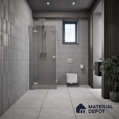 Rustic Wall & Floor Tile TL 05351 B Neutra Impex Satvario 2 ft x 2 ft Vitrified Plain Matte Finish - 9 mm | Suitable for Bedroom, Balcony, Foyer, Dining (Sample)