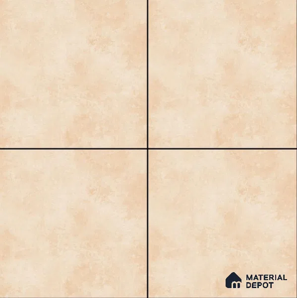 Plain Wall & Floor Tile TL 05351 C Neutra Impex Crema 2 ft x 2 ft Vitrified Plain Matte Finish - 9 mm | Suitable for Bedroom, Balcony, Foyer, Dining (Sample)