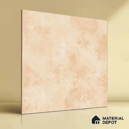Plain Wall & Floor Tile TL 05351 C Neutra Impex Crema 2 ft x 2 ft Vitrified Plain Matte Finish - 9 mm | Suitable for Bedroom, Balcony, Foyer, Dining