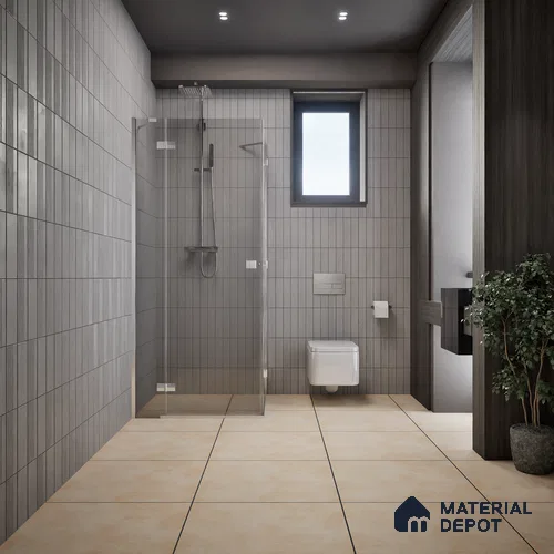 Plain Wall & Floor Tile TL 05351 C Neutra Impex Crema 2 ft x 2 ft Vitrified Plain Matte Finish - 9 mm | Suitable for Bedroom, Balcony, Foyer, Dining
