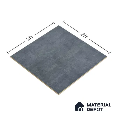 Rustic Wall & Floor Tile TL 05351 E Neutra Impex Fog 2 ft x 2 ft Vitrified Plain Matte Finish - 9 mm | Suitable for Bedroom, Balcony, Foyer, Dining (Sample)