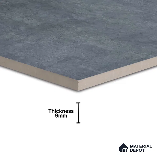 Rustic Wall & Floor Tile TL 05351 E Neutra Impex Fog 2 ft x 2 ft Vitrified Plain Matte Finish - 9 mm | Suitable for Bedroom, Balcony, Foyer, Dining (Sample)