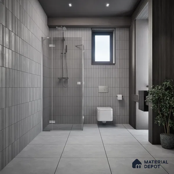 Rustic Wall & Floor Tile TL 05351 Neutra Impex White 2 ft x 2 ft Vitrified Plain Matte Finish - 9 mm | Suitable for Bedroom, Balcony, Foyer, Dining