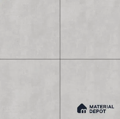 Plain Wall & Floor Tile TL 05352 B Neutra Maser Grey 2 ft x 2 ft Vitrified Matte Finish - 9 mm | Suitable for Bedroom, Balcony, Foyer, Dining
