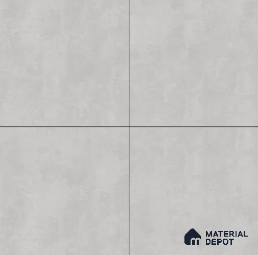 Cement Look Wall & Floor Maser Grey Matte Finish Vitrified Tile | TL 05352 B 2 ft x 2 ft - 9 mm | Suitable For Living Room, Bedroom & Balcony