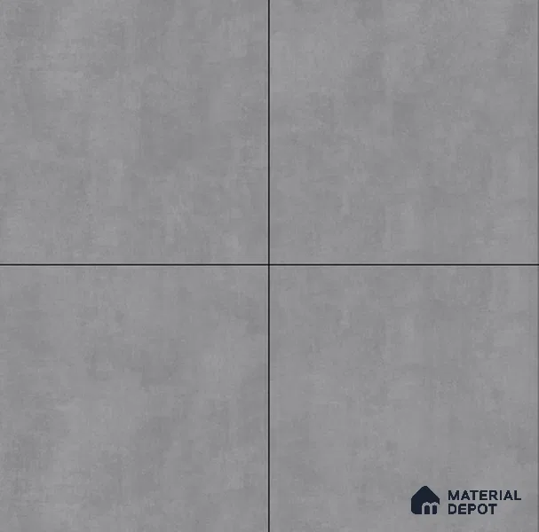 Plain Wall & Floor Tile TL 05352 C Neutra Maser Smoke 2 ft x 2 ft Vitrified Matte Finish - 9 mm | Suitable for Bedroom, Balcony, Foyer, Dining (Sample)