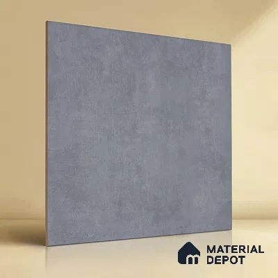 Plain Wall & Floor Tile TL 05352 C Neutra Maser Smoke 2 ft x 2 ft Vitrified Matte Finish - 9 mm | Suitable for Bedroom, Balcony, Foyer, Dining (Sample)
