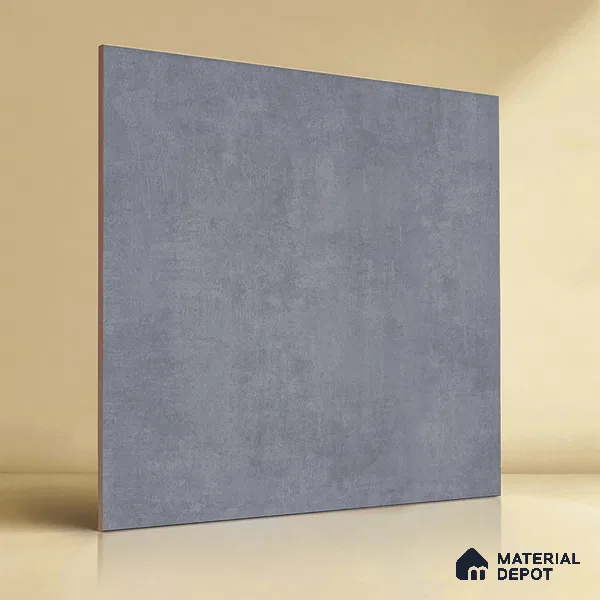 Plain Wall & Floor Tile TL 05352 C Neutra Maser Smoke 2 ft x 2 ft Vitrified Matte Finish - 9 mm | Suitable for Bedroom, Balcony, Foyer, Dining (Sample)