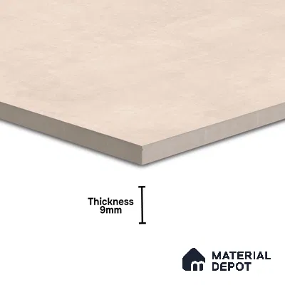 Plain Wall & Floor Tile TL 05352 E Neutra Maser Cafe 2 ft x 2 ft Vitrified Matte Finish - 9 mm | Suitable for Bedroom, Balcony, Foyer, Dining
