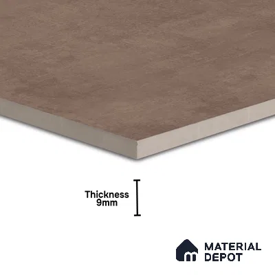 Rustic Wall & Floor Tile TL 05352 Neutra Maser Bruno 2 ft x 2 ft Vitrified Matte Finish - 9 mm | Suitable for Bedroom, Balcony, Foyer, Dining (Sample)