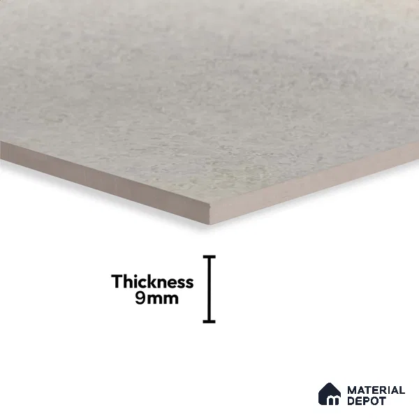 Plain Wall & Floor Tile TL 05353 B Neutra Morenova Bliss 2 ft x 2 ft Vitrified Matte Finish - 9 mm | Suitable for Bedroom, Balcony, Foyer, Dining (Sample)