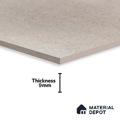 Marble Wall & Floor Tile Tile TL 05353 Neutra Morenova Cream 2 ft x 2 ft Vitrified Matte Finish - 9 mm | Suitable for Bedroom, Balcony, Foyer, Dining