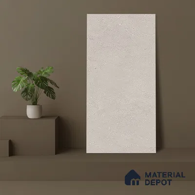Stone Wall & Floor Tile TL 06205 Proactylix Pearl Plain 4 ft x 2 ft Vitrified Matte Finish - 9 mm (Random Design 4) | Suitable for Living Room, Bedroom, Bathroom & Kitchen