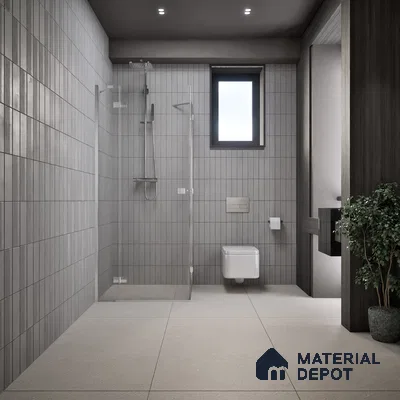 Stone Wall & Floor Tile TL 06205 Proactylix Pearl Plain 4 ft x 2 ft Vitrified Matte Finish - 9 mm (Random Design 4) | Suitable for Living Room, Bedroom, Bathroom & Kitchen