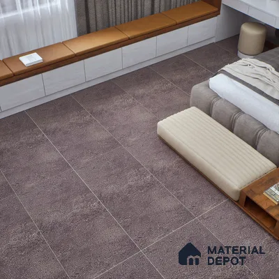 Stone Wall & Floor Tile TL 06206 Proactylix Sandy Plain 4 ft x 2 ft Vitrified Matte Finish - 9 mm (Random Design 4) | Suitable for Living Room, Bedroom, Bathroom & Kitchen (Sample)