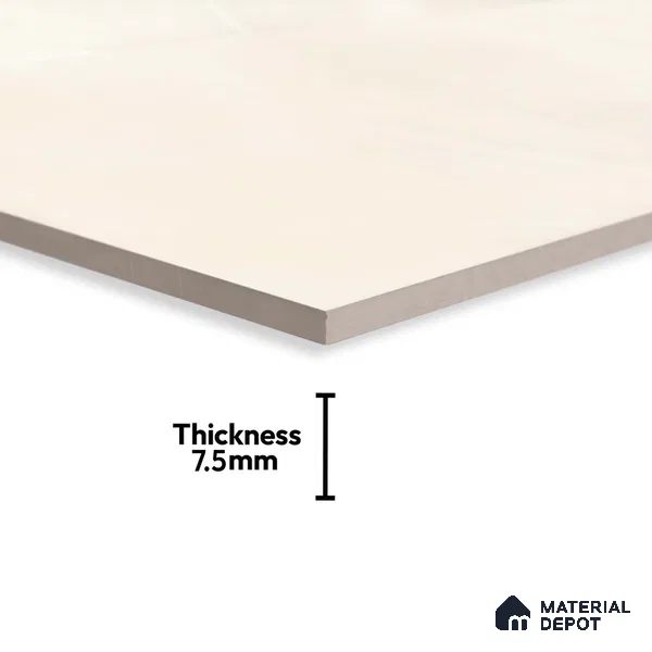 Marble Wall Tile TL 05989 6052 L Light 2 ft x 1 ft Ceramic Matte Finish - 7.5 mm | Suitable For Kitchen, Bathroom (Sample)