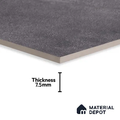 Stone Wall Tile TL 05988 C 6048 D Dark 2 ft x 1 ft Ceramic Rustic Matte Finish - 7.5 mm | Suitable For Kitchen, Bathroom (Sample)