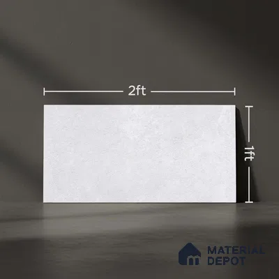 Stone Wall Tile TL 05988 6048 L Light 2 ft x 1 ft Ceramic Rustic Matte Finish - 7.5 mm | Suitable For Kitchen, Bathroom (Sample)