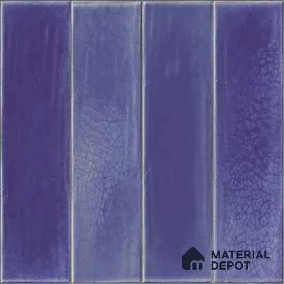Subway Wall Tile TL 05629 B Tones Lustre Varde 1 ft x 1 ft Ceramic Glossy Finish - 9 mm | Suitable for Bathroom, Kitchen Backsplash | Please Expect a Slight Variation of Pattern (Sample)