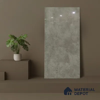 Rustic Wall Tile TL 05524 B Prestige Majestic Jade 2 ft x 4 ft Vitrified High Gloss Finish - 9 mm | 4 Random Design | Suitable for Living Room, Bedroom, Bathroom
