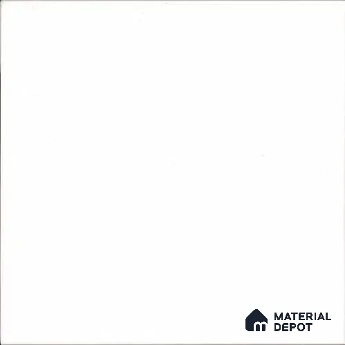 TL 03592 Plain White 600 x 600 mm Matte Finish Vitrified Floor and Wall Tile - 9 mm