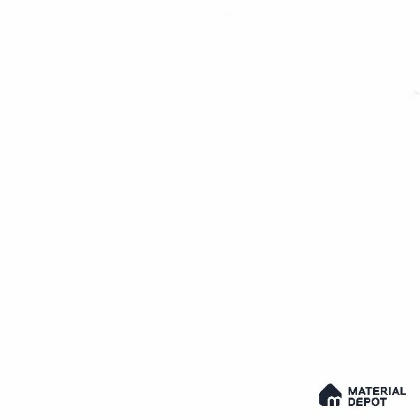 TL 03592 Plain White 600 x 600 mm Matte Finish Vitrified Floor and Wall Tile - 9 mm