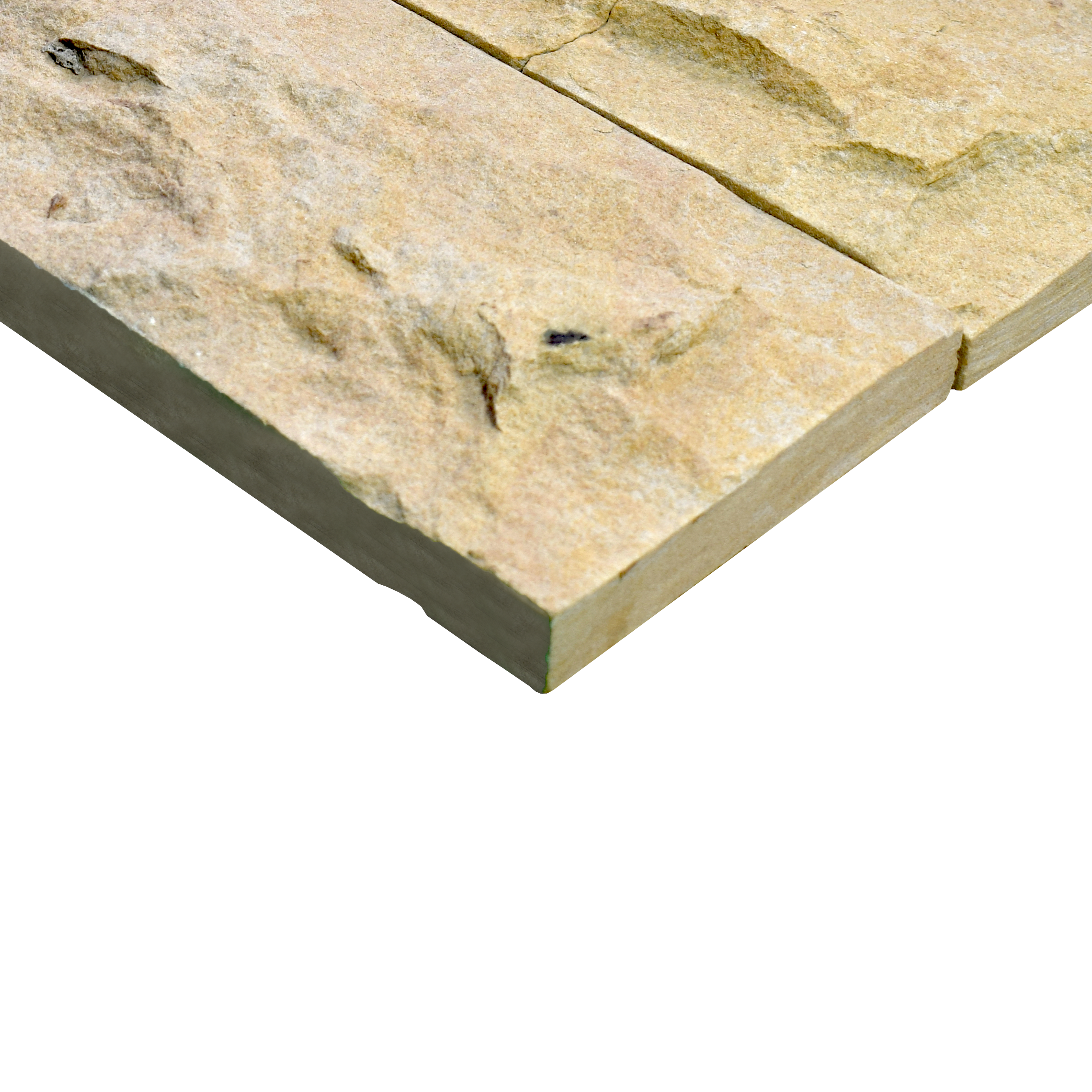 WL 00149 Planco Gold 600 x 150 mm Natural Stone Wall Cladding |  Stone is a Natural Product, Please Expect Variation in Shades