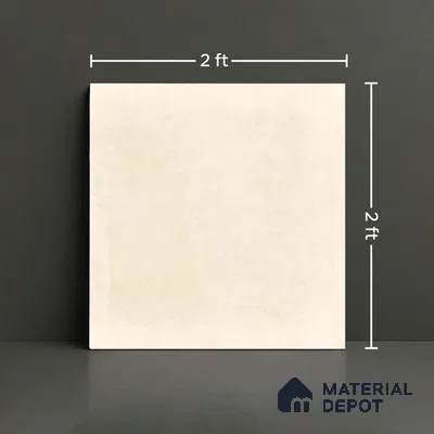 TL 01061 Pluto Talco 2 ft x 2 ft Punch Finish Tile - 9 mm | Random Designs