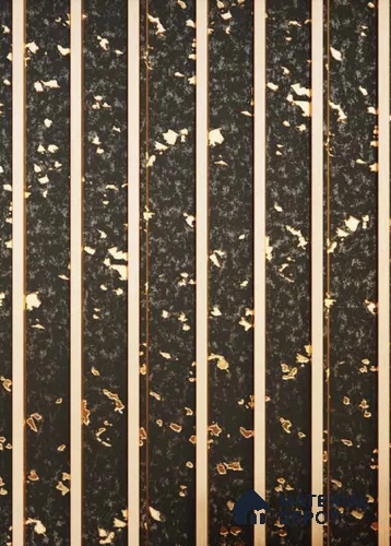 Black Rustic Louver PN 00006 (VL 58) 8 ft x 4.9 inch  Panel - 12 mm | Suitable for Feature Wall, TV Unit & Living Room | Width is Subjected to 5% Variation