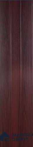 Brown Wooden Louver PN 00394 10 ft x 12 inch PVC Panel - 8 mm | Suitable for Feature Wall, TV Unit & Living Room | Width is Subjected to 5% Variation