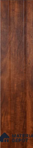 Brown Wooden Louver PN 00401 10 ft x 12 inch PVC Panel - 8 mm | Suitable for Feature Wall, TV Unit & Living Room | Width is Subjected to 5% Variation
