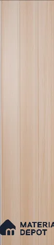 Brown Wooden Louver PN 00402 10 ft x 12 inch PVC Panel - 8 mm | Suitable for Feature Wall, TV Unit & Living Room | Width is Subjected to 5% Variation