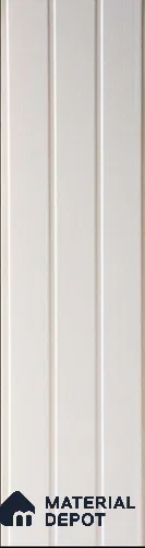 Beige Wooden Louver PN 00407 10 ft x 12 inch PVC Panel - 8 mm | Suitable for Feature Wall, TV Unit & Living Room | Width is Subjected to 5% Variation