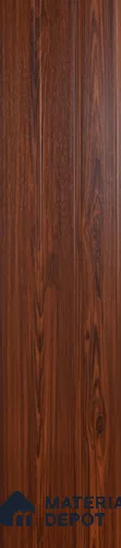 Brown Wooden Louver PN 00412 10 ft x 12 inch PVC Panel - 8 mm | Suitable for Feature Wall, TV Unit & Living Room | Width is Subjected to 5% Variation