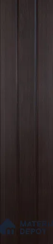Brown Wooden Louver PN 00413 10 ft x 12 inch PVC Panel - 8 mm | Suitable for Feature Wall, TV Unit & Living Room | Width is Subjected to 5% Variation