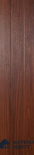 Brown Wooden Louver PN 00416 10 ft x 12 inch PVC Panel - 8 mm | Suitable for Feature Wall, TV Unit & Living Room | Width is Subjected to 5% Variation