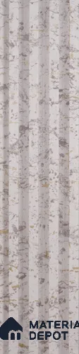 Beige Metallic Louver PN 00422 9.5 ft x 6.5 inch WPC Panel - 23 mm | Suitable for Feature Wall, TV Unit & Living Room | Width is Subjected to 5% Variation